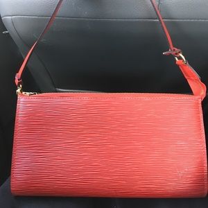 SOLD Louis Vuitton Epi Leather Pochette AUTHENTIC